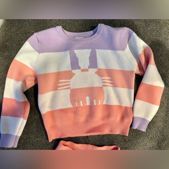 Girls size 5 or 6 Easter outfit worn once - Picture 2 of 3